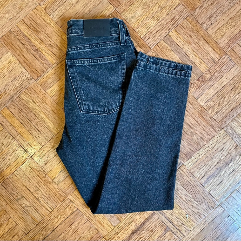 The Curvy ’90s Cheeky Jean Size 26 in Washed Black NWOT